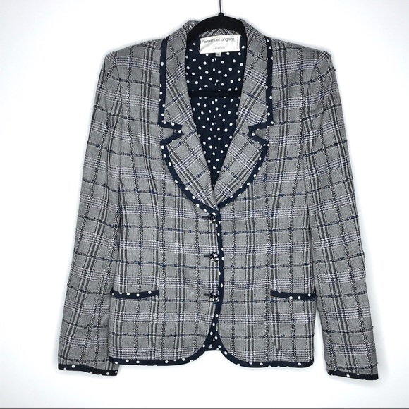 Emanuel Ungaro Jackets & Blazers - Emanuel Ungaro Vintage 1980’s Couture Blazer- 10